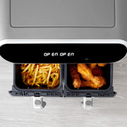 Swan Retro Revive Grey Kettle 4 Slice Toaster & 8L Dual Basket Air Fryer Bundle12