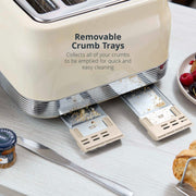 Swan Retro Revive Cream Jug Kettle 4 Slice Toaster Microwave Kitchen Bundle Set9