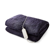 Morphy Richards EverCosy Electric Heated Throw Teddy Fleece Blanket Navy Small0