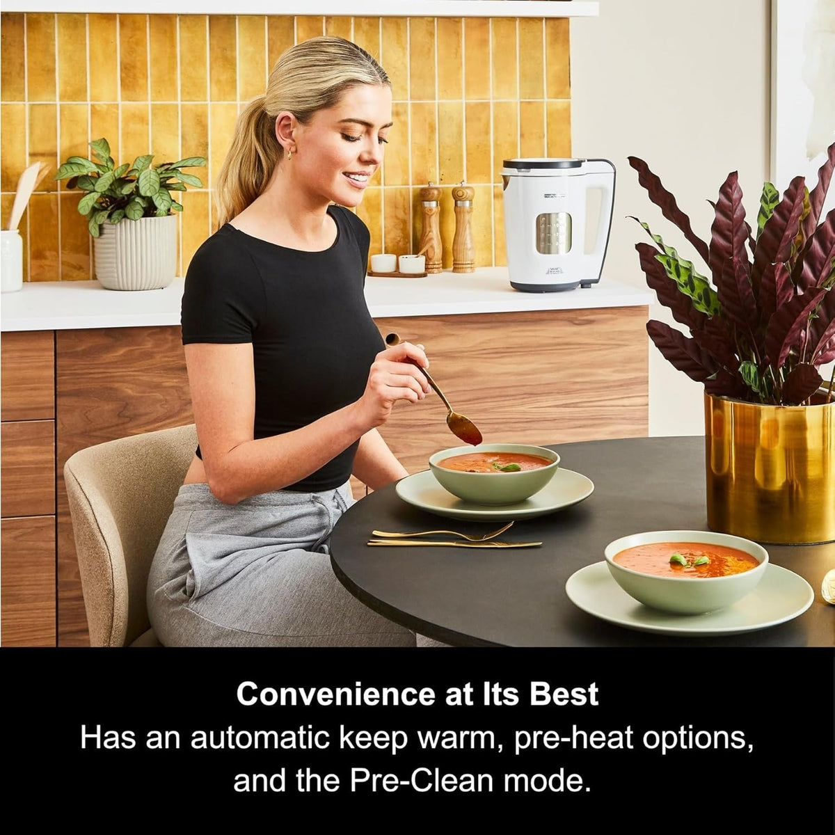 Morphy Richards Total Control 1.6L Soup Maker 1000W – Sauté Smoothie Self-Clean5
