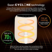 Swan Retro Revive Cream StoveTop Kettle Toaster & Digital Air Fryer Bundle Set9