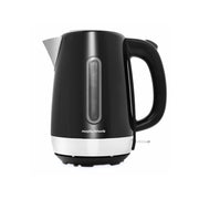 Morphy Richards Equip Black Jug Kettle & 2 Slice Toaster Modern Matching Set