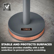 Tower Cavaletto Complete Kitchen Set of 15 Items Grey & Rose Gold 3 Yr Guarantee15
