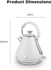 Tower Mirage White Digital Kettle Variable Temperature Control 1.7L T10087WHT4