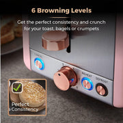 Tower Cavaletto Pink  Jug Kettle and 2 Slice Toaster Matching Kitchen Set8