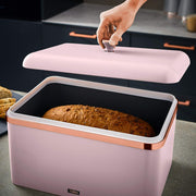 Tower Cavaletto Pink Kettle Toaster Breadbin Canisters Kitchen Roll Holder Set11