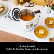 Morphy Richards Total Control 1.6L Soup Maker 1000W – Sauté Smoothie Self-Clean6