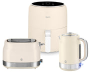 Swan Retro Revive Cream Kettle Toaster & 4.5L Digital Air Fryer Kitchen Bundle0