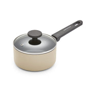 Morphy Richards 3 Piece Pan Set Cream Recycled Aluminium Saucepan Set 85900310
