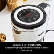 Morphy Richards Total Control 1.6L Soup Maker 1000W – Sauté Smoothie Self-Clean1