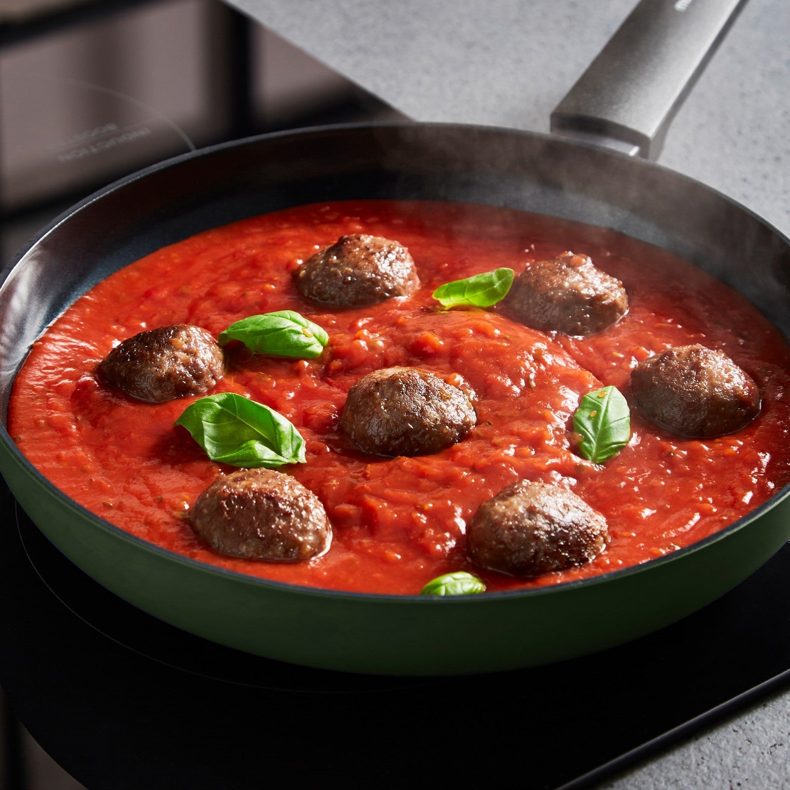 Morphy Richards 5 Piece Pan Set Green Recycled Aluminium Cookware Set 8590019