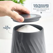 Swan Windsor Grey Kettle Toaster Breadbin Canisters Matching Kitchen Bundle Set13