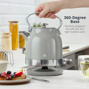 Swan Retro Revive Grey StoveTop Design Kettle 2 Slice Toaster & 4.5L Air Fryer8