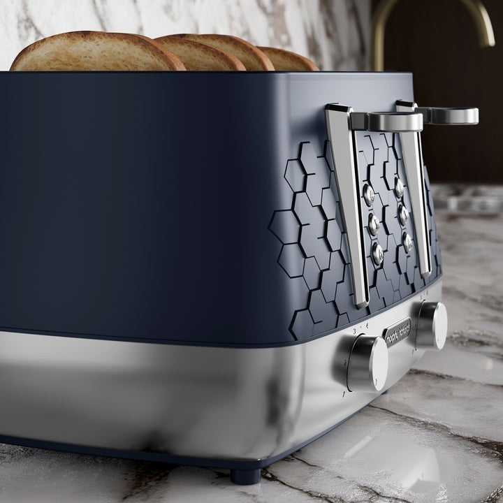 Morphy Richards Cassini Kettle Toaster Microwave Outer Space Blue Bundle Set11