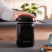 Morphy Richards Tea Coffee Sugar Kitchen Storage Canisters Set of 3 in Black7