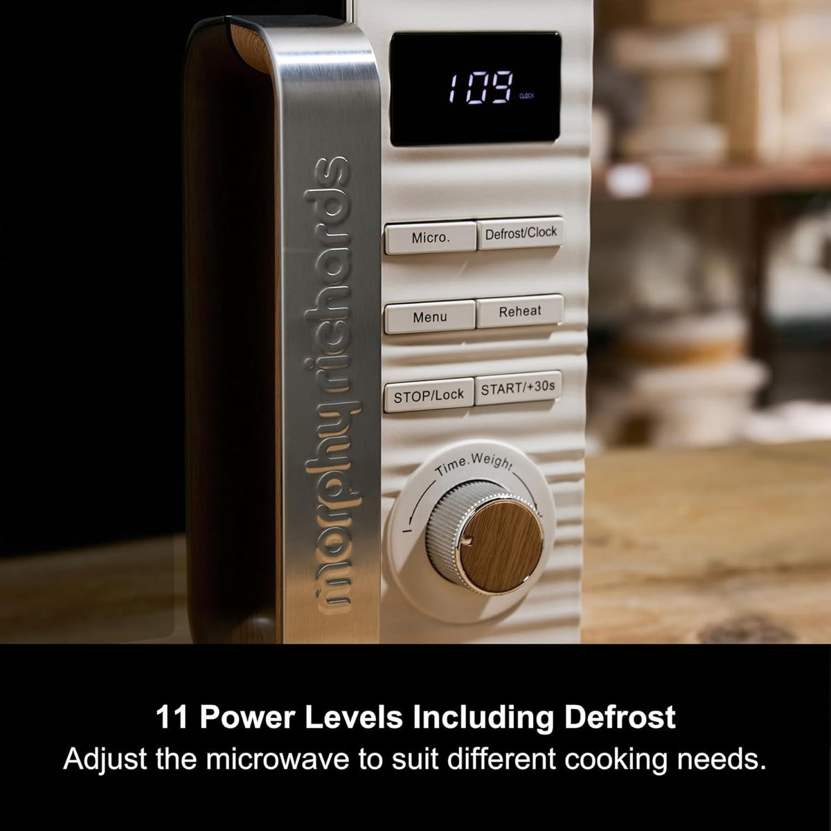 Morphy Richards Clay China White 20L 800W Digital Microwave2