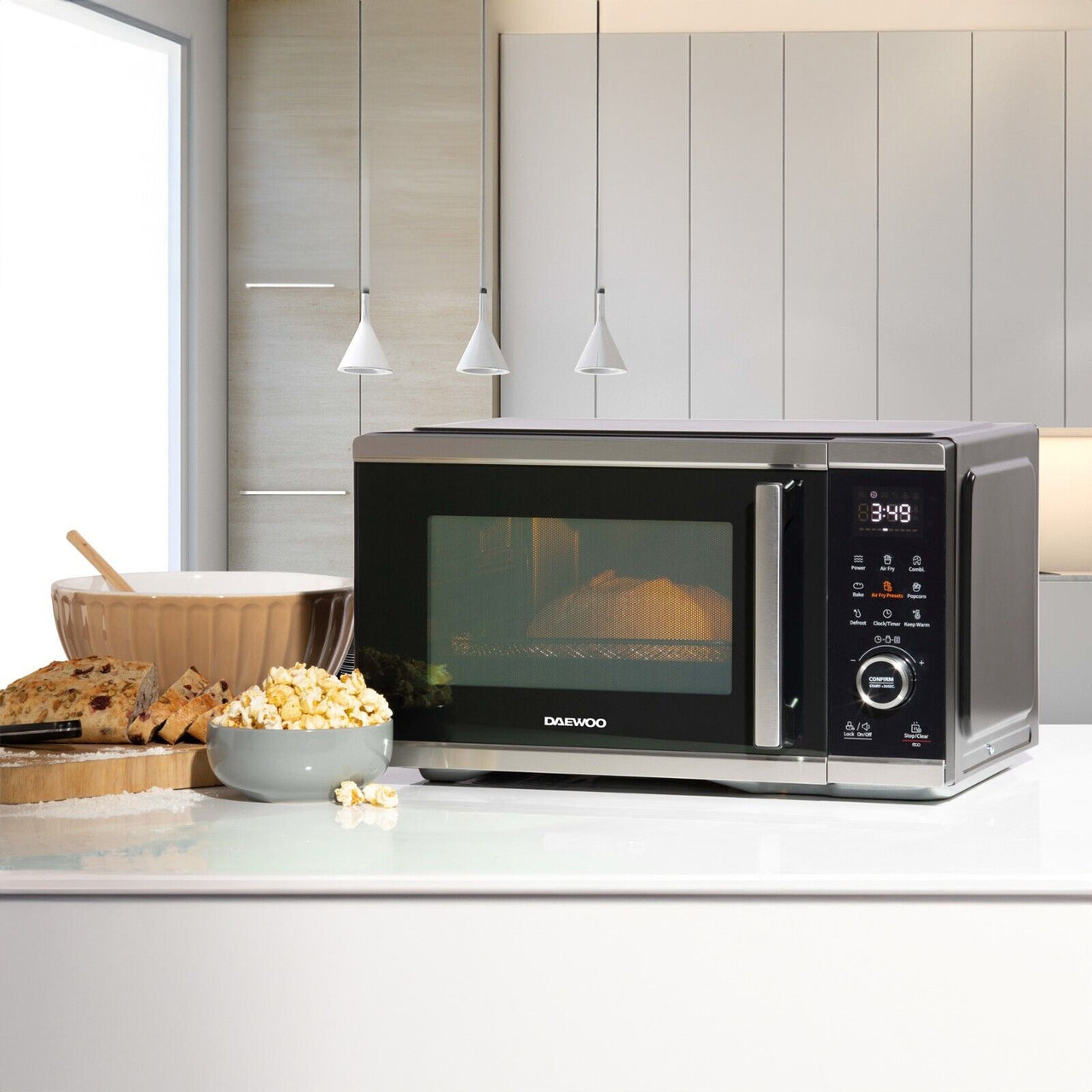 Daewoo Actuate 26L 5-in-1 Air Fryer & Microwave Oven SDA2618GE