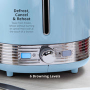 Swan Retro Revive Blue StoveTop Kettle 2 Slice Toaster & 4.5L Digital Air Fryer8