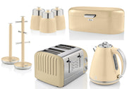 Swan Retro Cream Jug Kettle Toaster Bread Bin Canisters Mug Tree Towel Pole