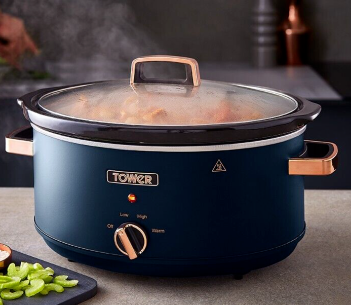 Tower Cavaletto Blue Appliances Housewares Cookware Storage Sensor Bin