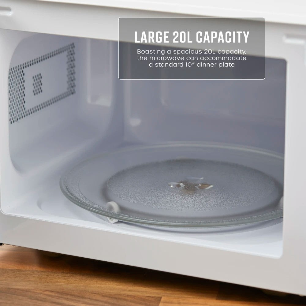 Swan Hexton White Kettle 2 Slice Toaster Microwave SM4420WHT Kitchen Set15