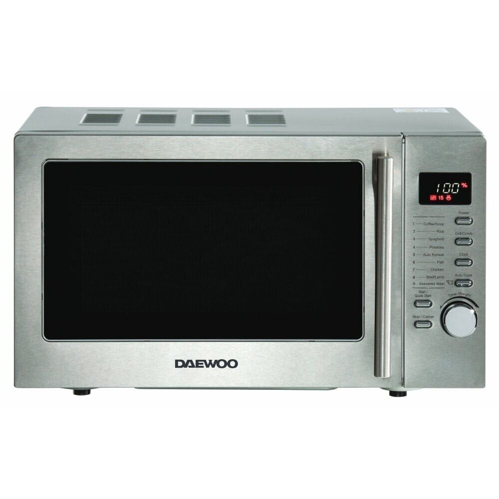 Daewoo 20L 700W Silver Microwave Oven With Grill & Auto-Cook Functions SDA2088GE