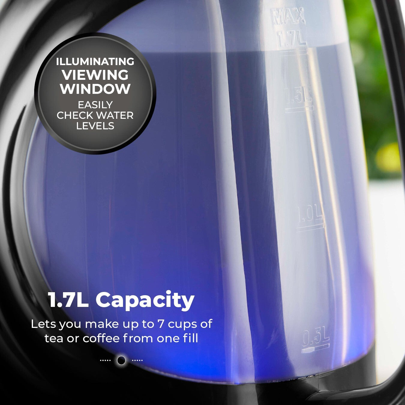 Tower Sonar Black Kettle 2 Slice Toaster & 800W 20L Digital Microwave T24045BLK9