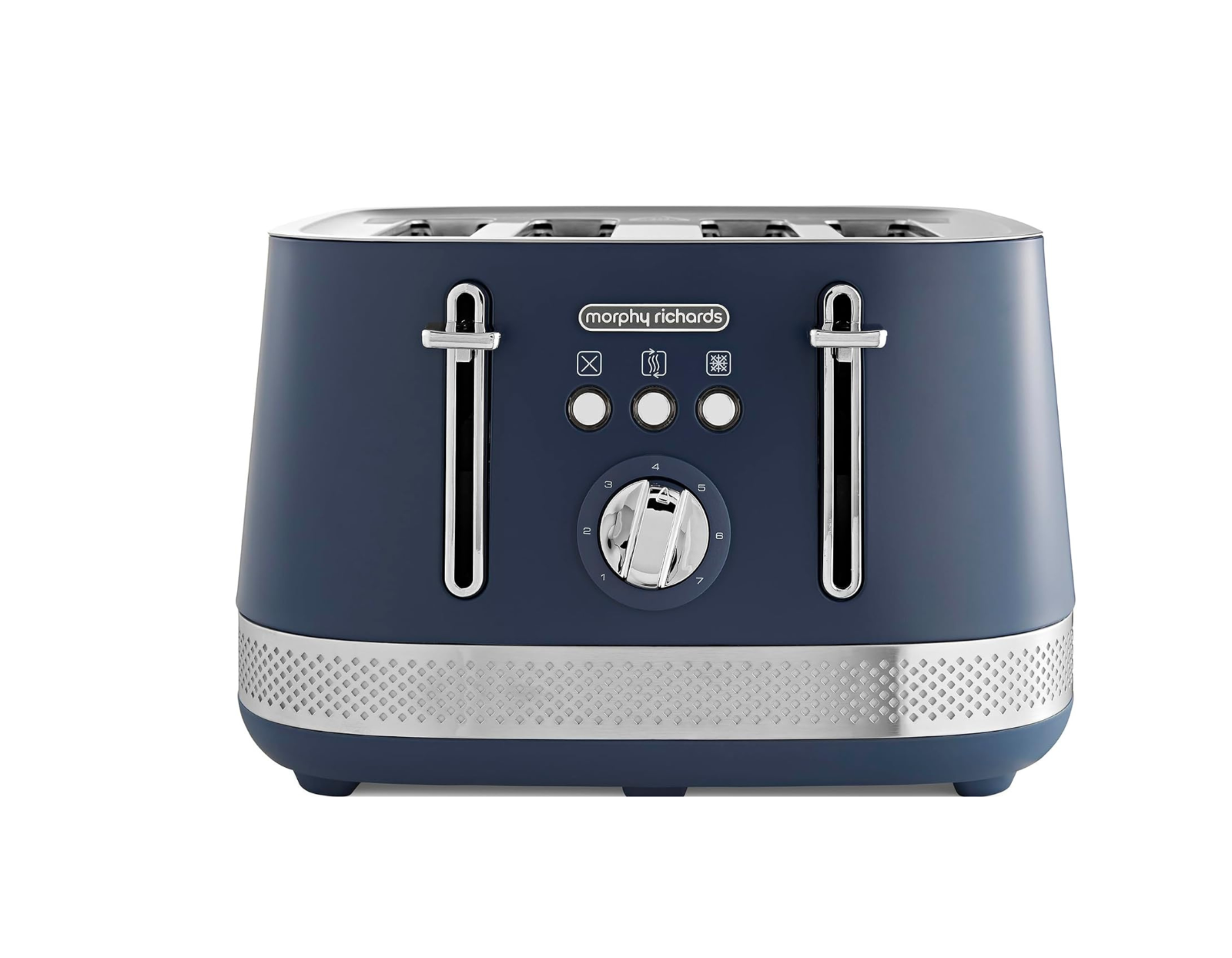 Morphy Richards Illumination Navy Peony 4 Slice Toaster 2480230
