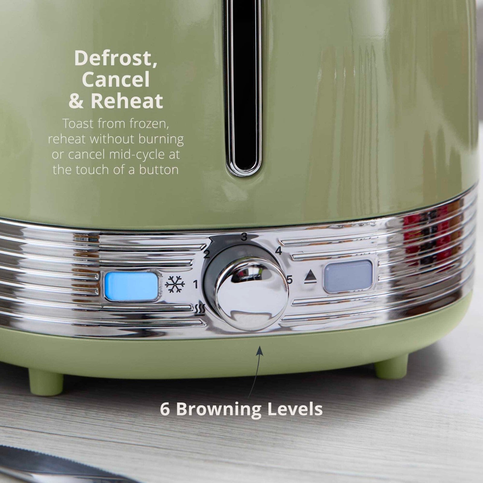 Swan Retro Green Kitchen Set Kettle Toaster & 4.5L Digital Air Fryer Bundle Set9