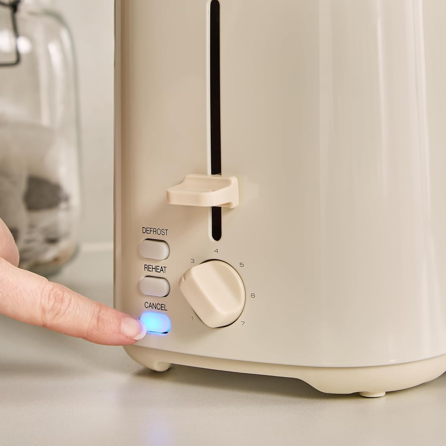 Morphy Richards Equip Cream Kettle Toaster Breadbin & Canisters Kitchen Bundle17