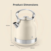 Swan Retro Revive Cream StoveTop Kettle Toaster & Digital Air Fryer Bundle Set12