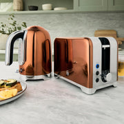 Swan Solace Copper Kettle & 2 Slice Toaster High Gloss Finish & Chrome Trim1