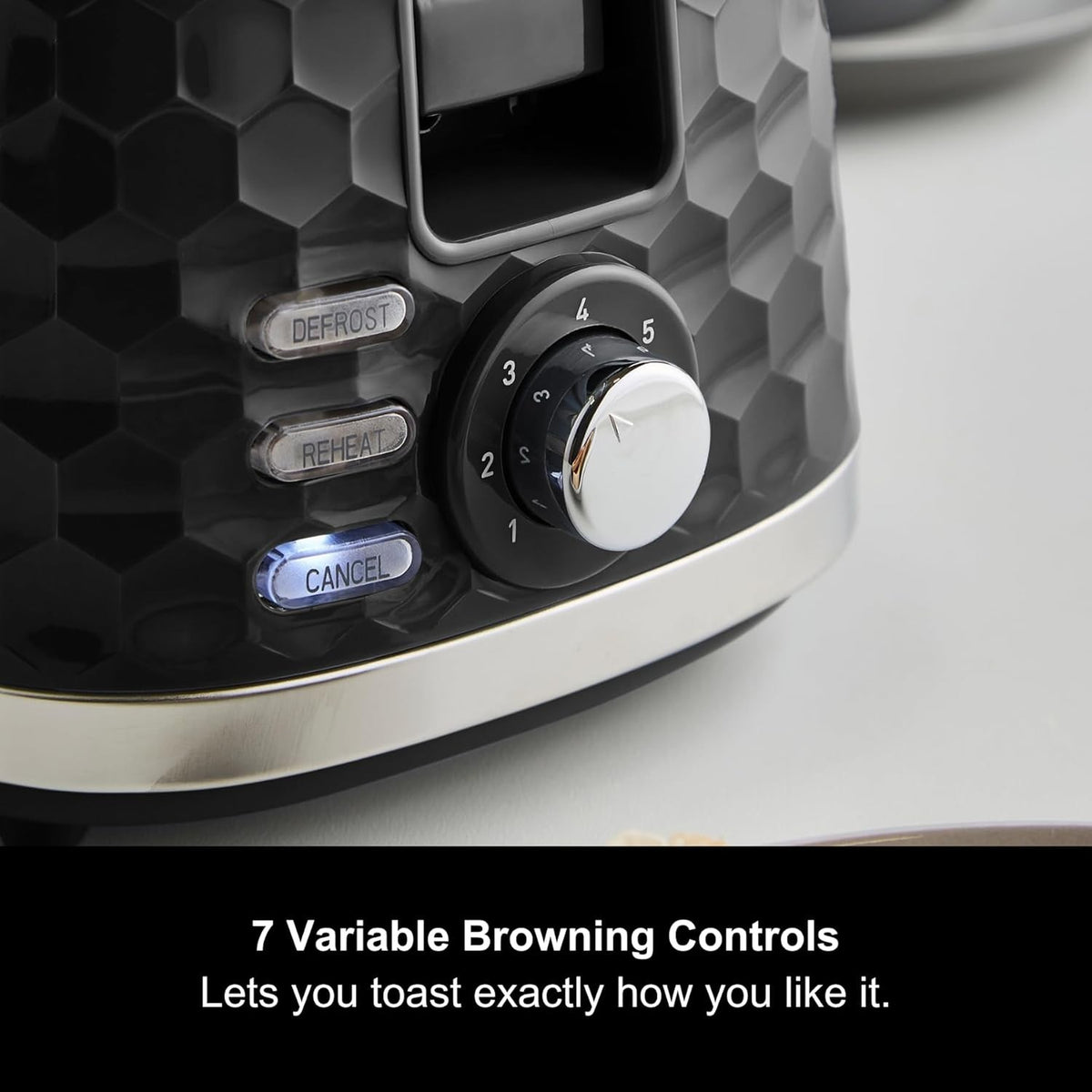 Morphy Richards Hive Black 1.5L 3KW Kettle & 2 Slice Toaster Matching Set4