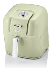 Swan Retro Air Fryer 6L in Green - Healthy Energy Efficient Cooking for the Family