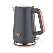 Tower Cavaletto Grey Jug Kettle 2 Slice Toaster & Canisters Matching Kitchen Set8