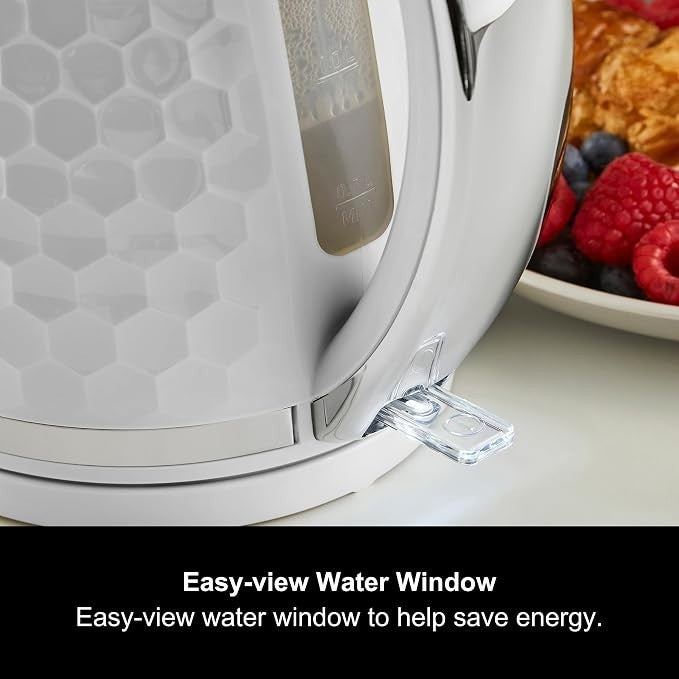 Morphy Richards Hive White 1.5L 3KW Kettle & 2 Slice Toaster Matching Set5