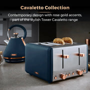 Tower Cavaletto Blue Kitchen Appliances Housewares Cookware Storage & Sensor Bin1