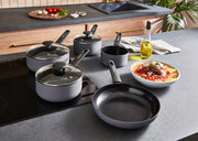 Morphy Richards Pan Set Grey Recycled Aluminium 5 Piece Cookware Set 8595031