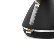 Morphy Richards Accents Black & Gold 1.5L 3KW Pyramid Kettle 102047