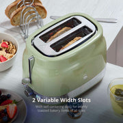 Swan Retro Green Kitchen Set Kettle Toaster & 4.5L Digital Air Fryer Bundle Set5