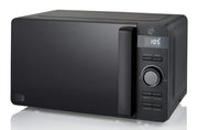 Swan Stealth 800W 20L LED Microwave Matte Black- Brand New with 2 Year Guarantee