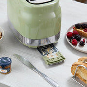 Swan Retro Revive Green Kettle Toaster Microwave Set  Stovetop Design Kettle9