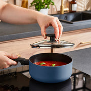 Morphy Richards 5 Piece Pan Set Blue Recycled Aluminium Cookware Set 85900210