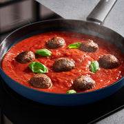 Morphy Richards 5 Piece Pan Set Blue Recycled Aluminium Cookware Set 85900214