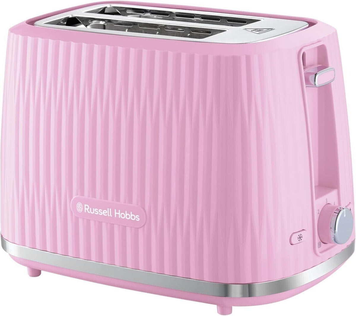 Russell Toaster Russell Hobbs Eden Raspberry Pink 2 Slice Toaster 27372