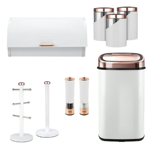 Tower Sensor Bin Breadbin Canisters Mug Tree Towel Pole Electric Salt/Pepper Set