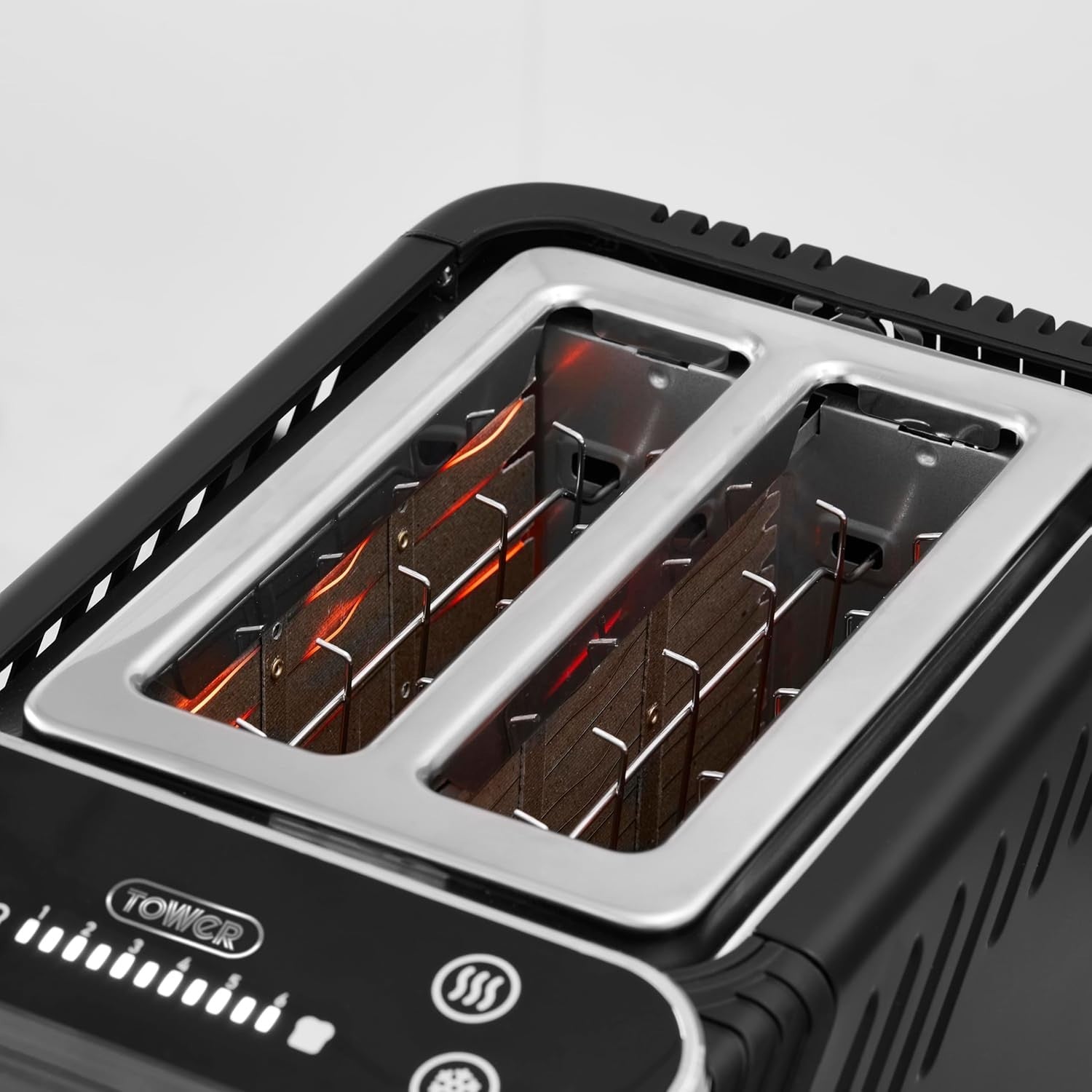 Tower Mirage Digital Kettle & Toaster Set Black Variable Temperature Control5