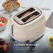 Swan Retro Revive Cream Kettle Toaster & 4.5L Digital Air Fryer Kitchen Bundle5