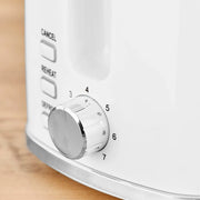 Tower Sonar White Kettle 2 Slice Toaster & 800W 20L Manual Microwave T24044WHT14