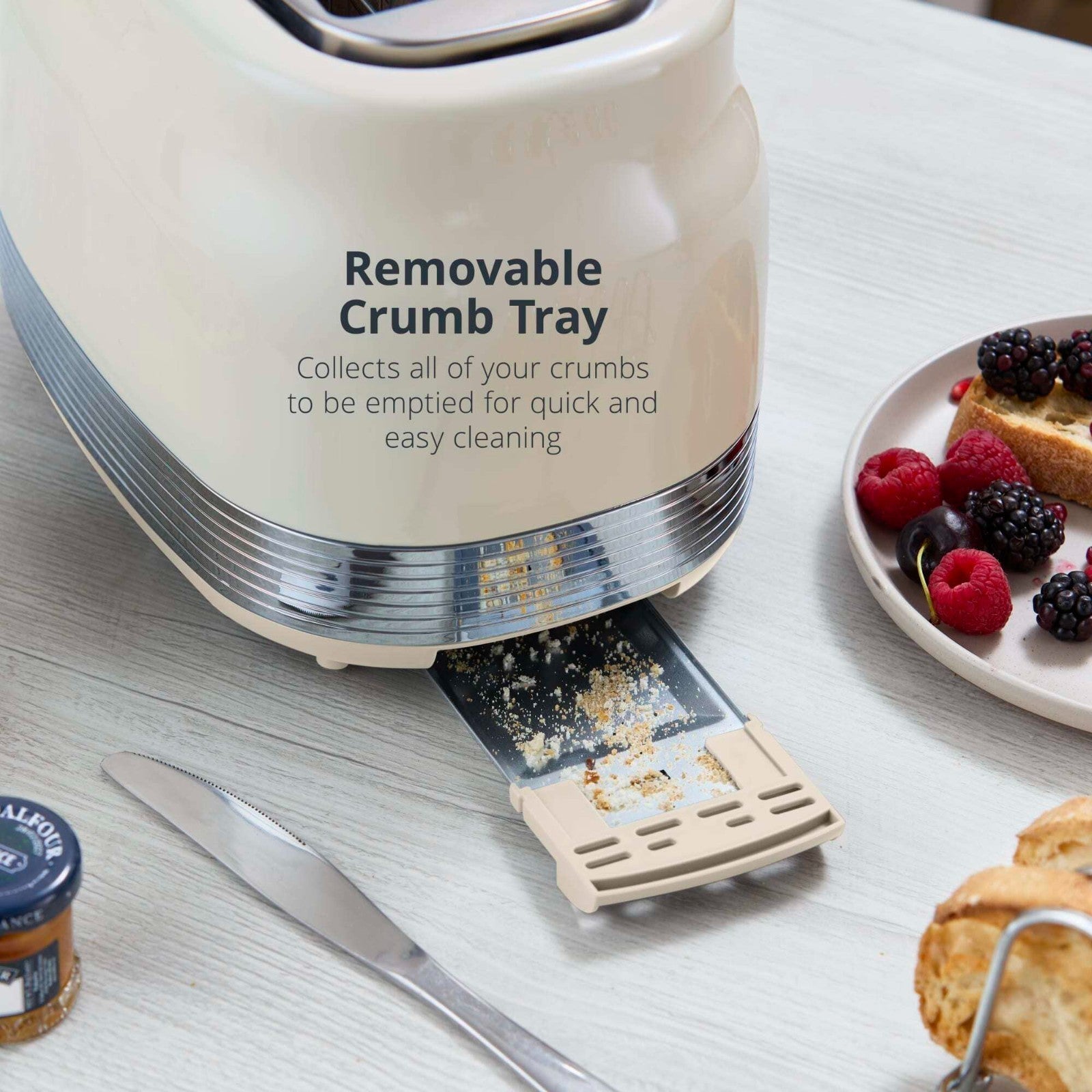 Swan Retro Revive Cream Jug Kettle 2 Slice Toaster Microwave Kitchen Bundle Set8